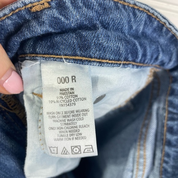 Aeropostale High Rise Wide Leg Blue Denim Jeans 000R Women’s GUC - Picture 10 of 12